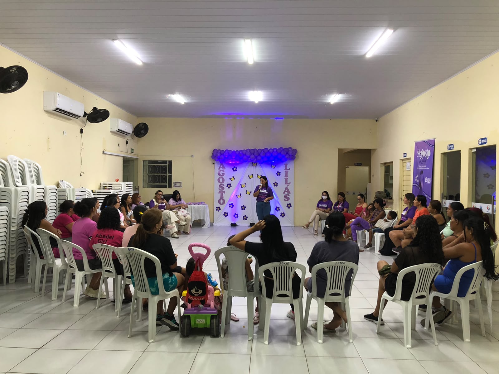 Roda de conversa - Agosto Lilás